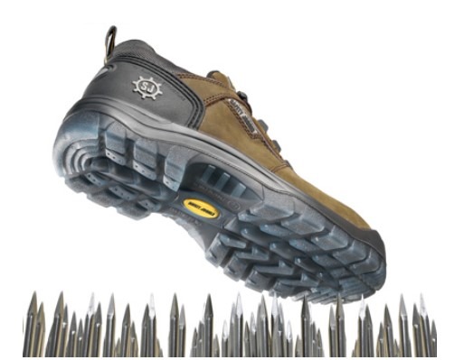 Mengenal Steel Midsole Pada Sepatu Safety, Lapisan Anti paku